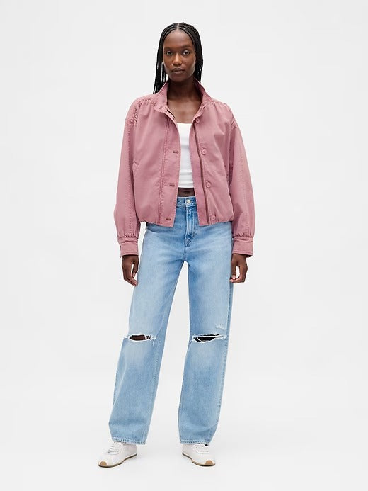 GAP Twill Bubble Jacket