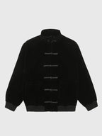 Unisex-CLOT-Velvet-Jacket-Black
