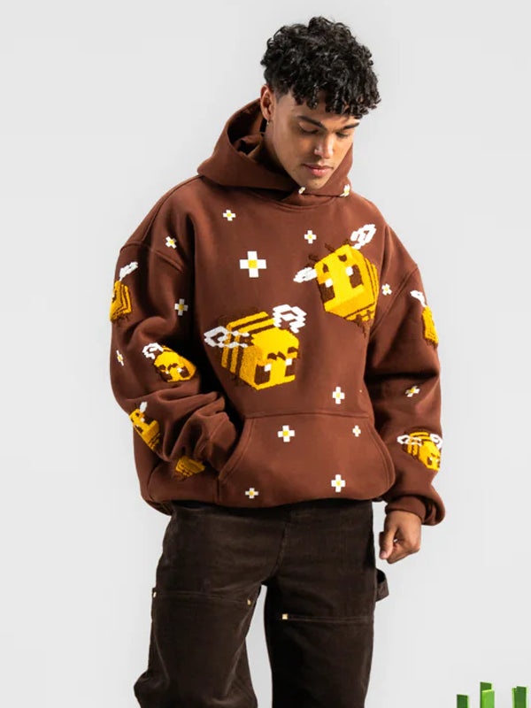 Unisex-Very-Cool-x-Minecraft-Bee-Hoodie