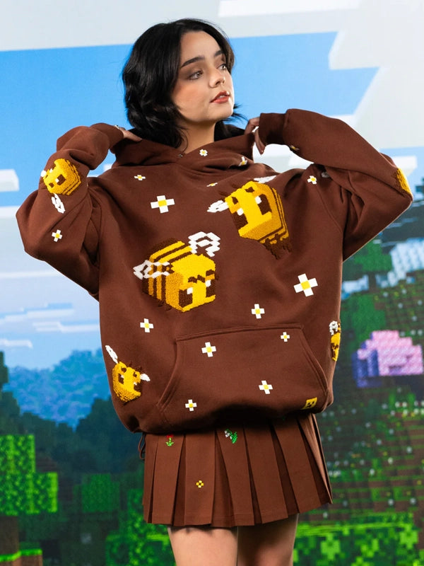 Very-Cool-x-Minecraft-Bee-Hoodie
