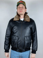 Vintage Eddie Bauer Down Bomber Jacket