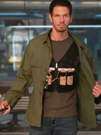 Watson S02 green cotton jacket casual wear
