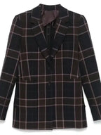 Watson black blazer formal sleek style
