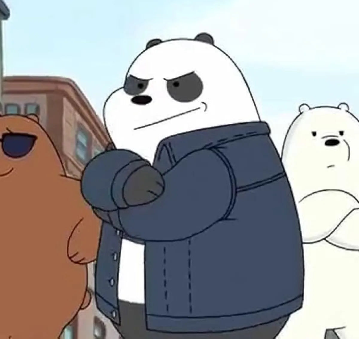 We Bare Bears Jean Jacket