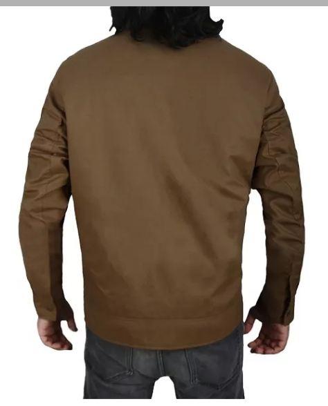 Yellowstone John Cotton Jacket Men, Brown Zing Apparel