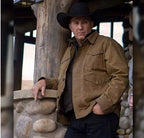 Yellowstone John Cotton Jacket Men, Brown Zing Apparel