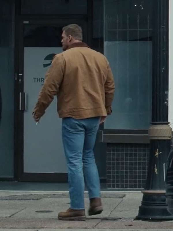 Reacher Alan Ritchson Cotton Jacket, Brown Zing Apparel