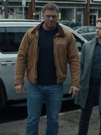 Reacher Alan Ritchson Cotton Jacket, Brown Zing Apparel