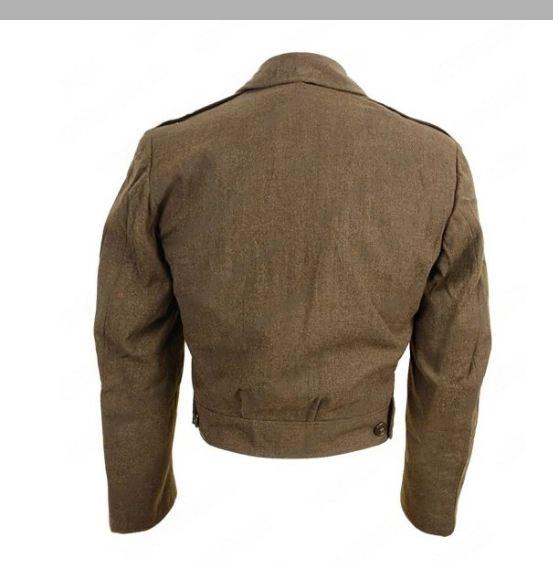 Dwight Eisenhower Jacket Men, Brown Zing Apparel