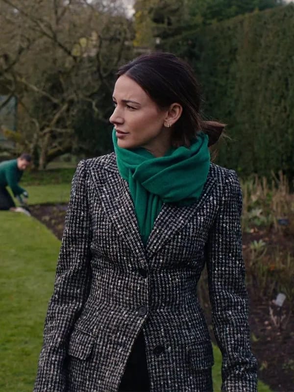 Fool Me Once Michelle Keegan Longline Tweed Coat Zing Apparel