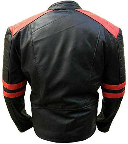 Men's Asymmetrical Zipper Brando Biker Jacket Zing Apparel