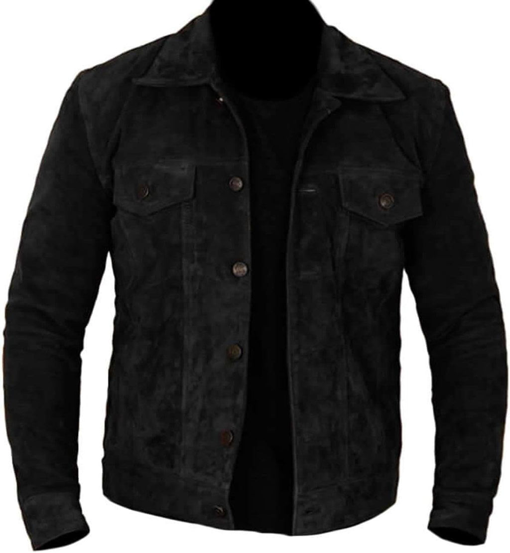 Men's Fashion Moto Stylish Suede Leather Jacket Zing Apparel