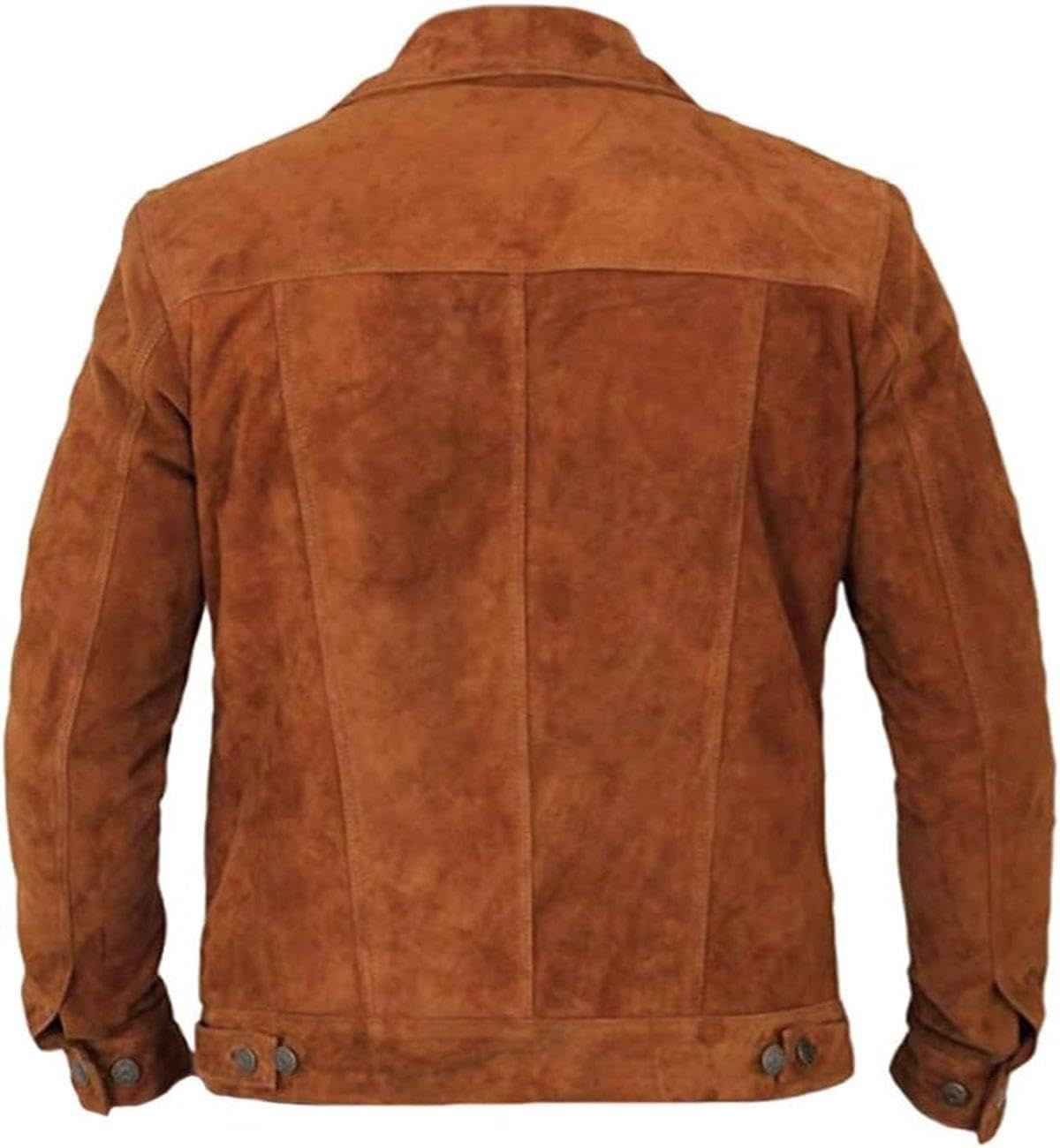Men's Fashion Moto Stylish Suede Leather Jacket Zing Apparel