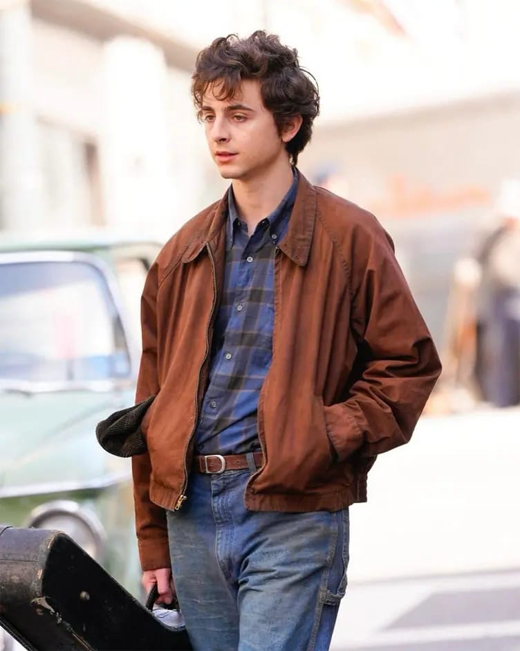 A Complete Unknown TimothÃ©e Chalamet Cotton Jacket Zing Apparel