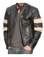 KRGT-1 Motorcycle Keanu Reeves Black Leather Jacket Zing Apparel