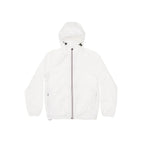 White Mens Windbreaker Jacket