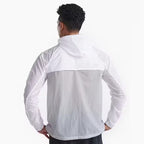 White Mens Windbreaker Jacket