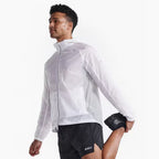White Mens Windbreaker Jacket