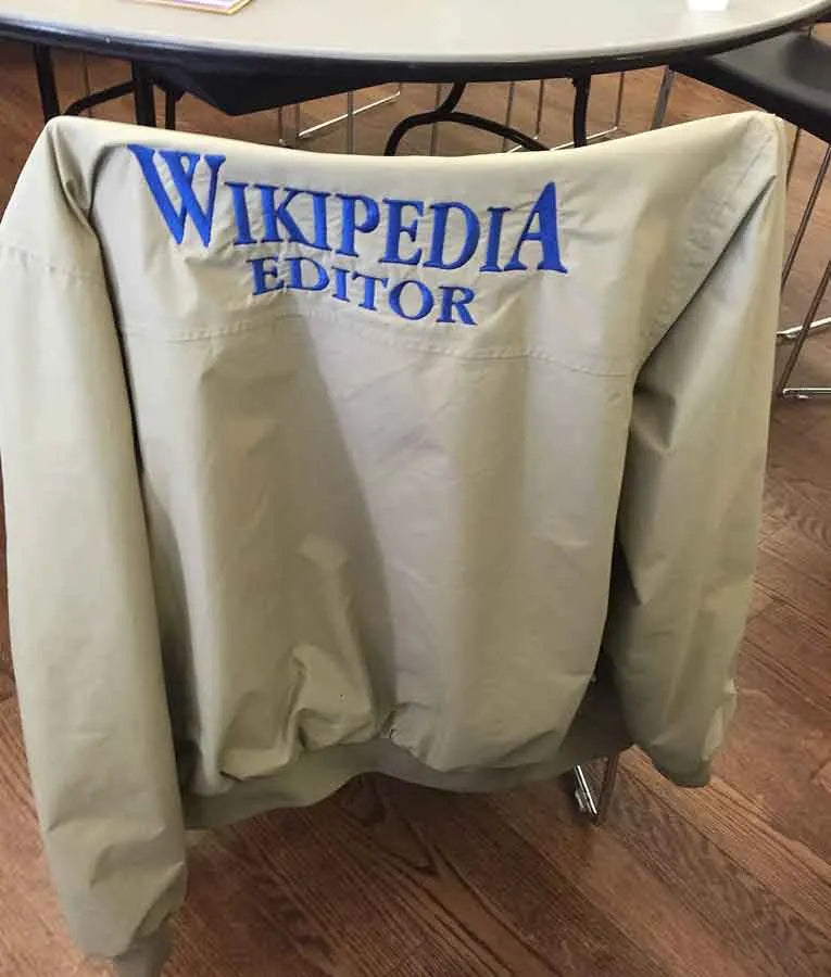 Wikipedia Editor Jacket