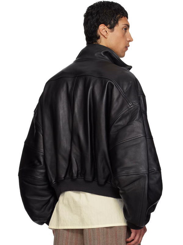 Willy-Chavarria-Ruff-Rider-Leather-Jacket-Back