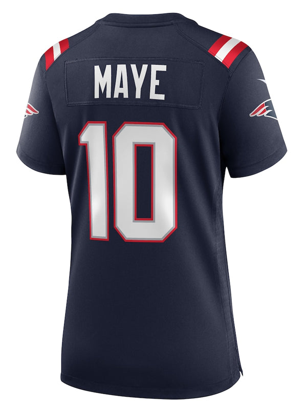 Women-Nike-Drake-Maye-New-England-Patriots-Player-Game-Navy-Jersey