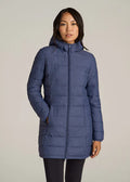 Women’s lightweight packable puffer jacket