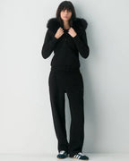 Womens-Aritzia-Fur-Hoodie