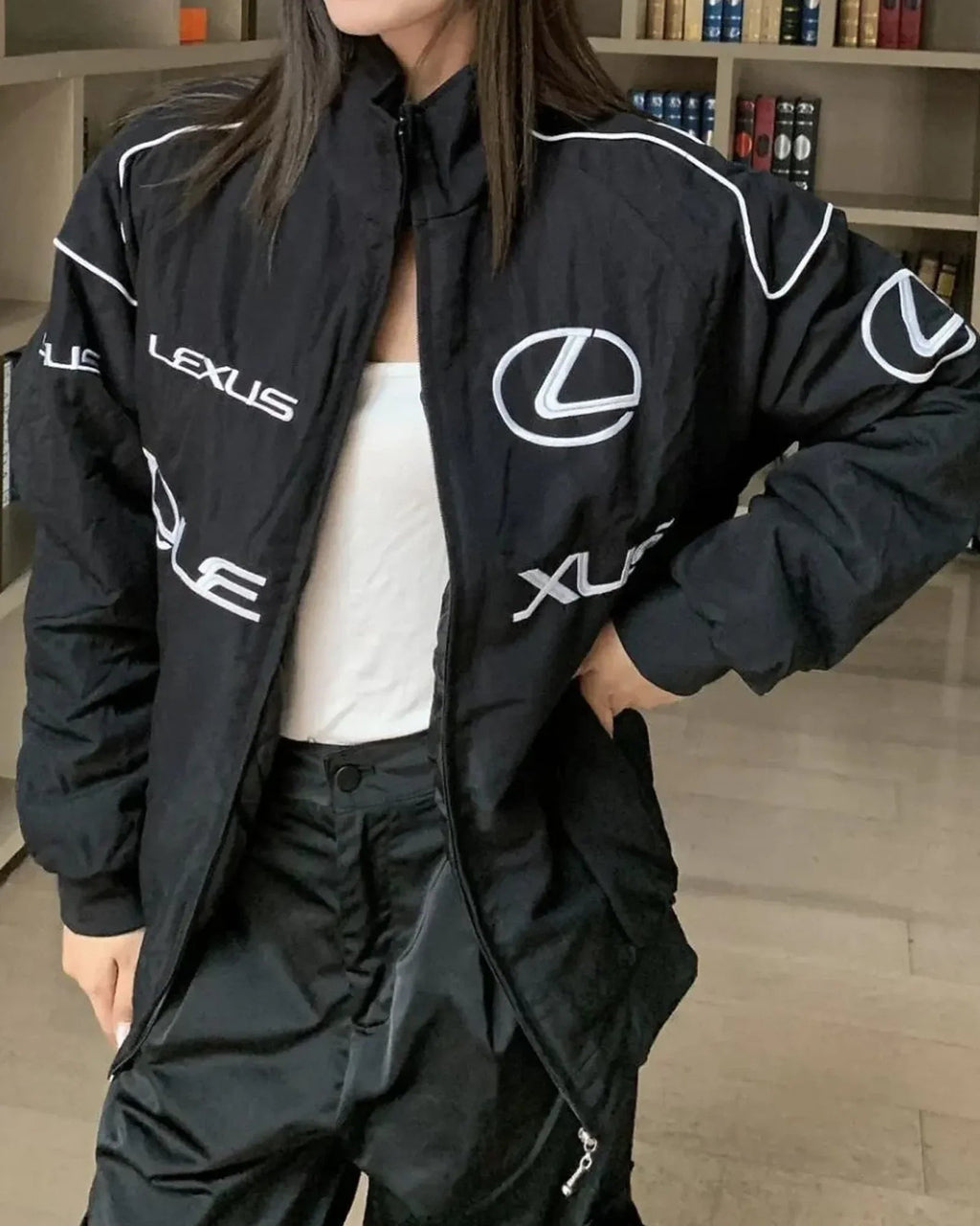Womens-Lexus-Racing-Jacket-Black
