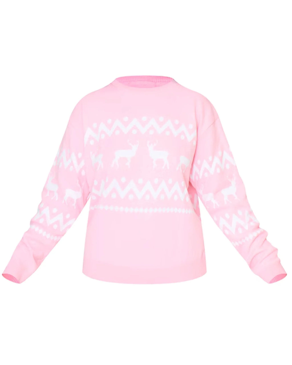 Womens-Pinky-Christmas-Sweater