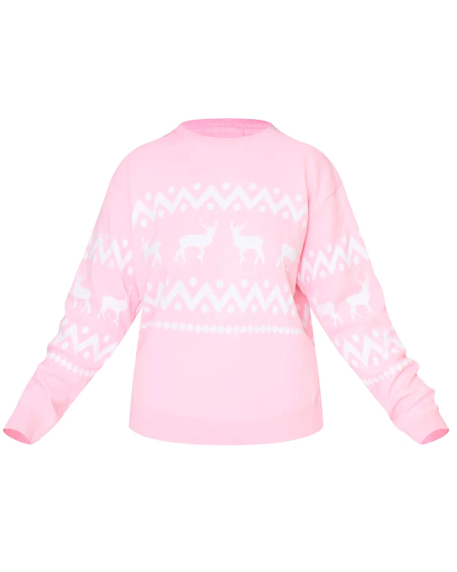 Womens-Pinky-Christmas-Sweater