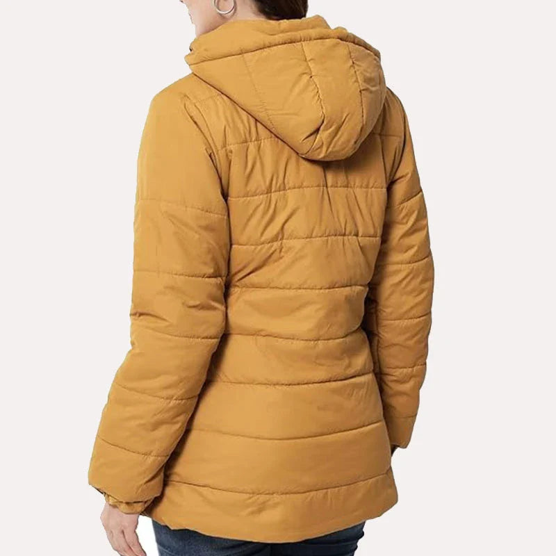 Women's Duffel Long Puffer Jacket Zing Apparel