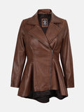 Womens_Cognac_Peplum_Brown_Leather_Jacket