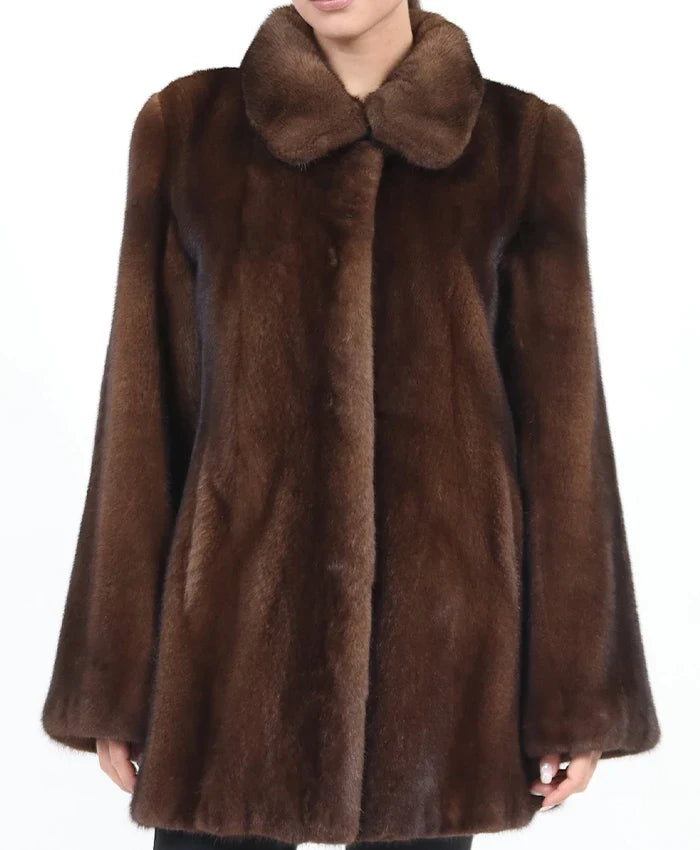 Womens_Shearling_Brown_Mink_Fur_Coat