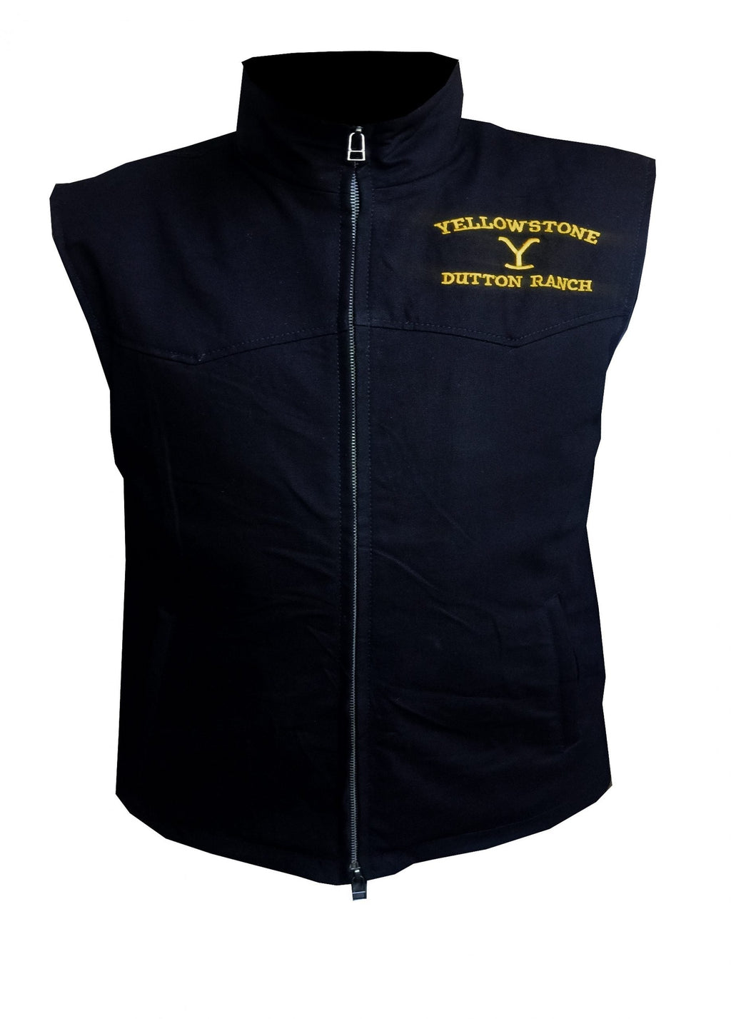 Men's Yellow Stone John Dutton Vest Zing Apparel