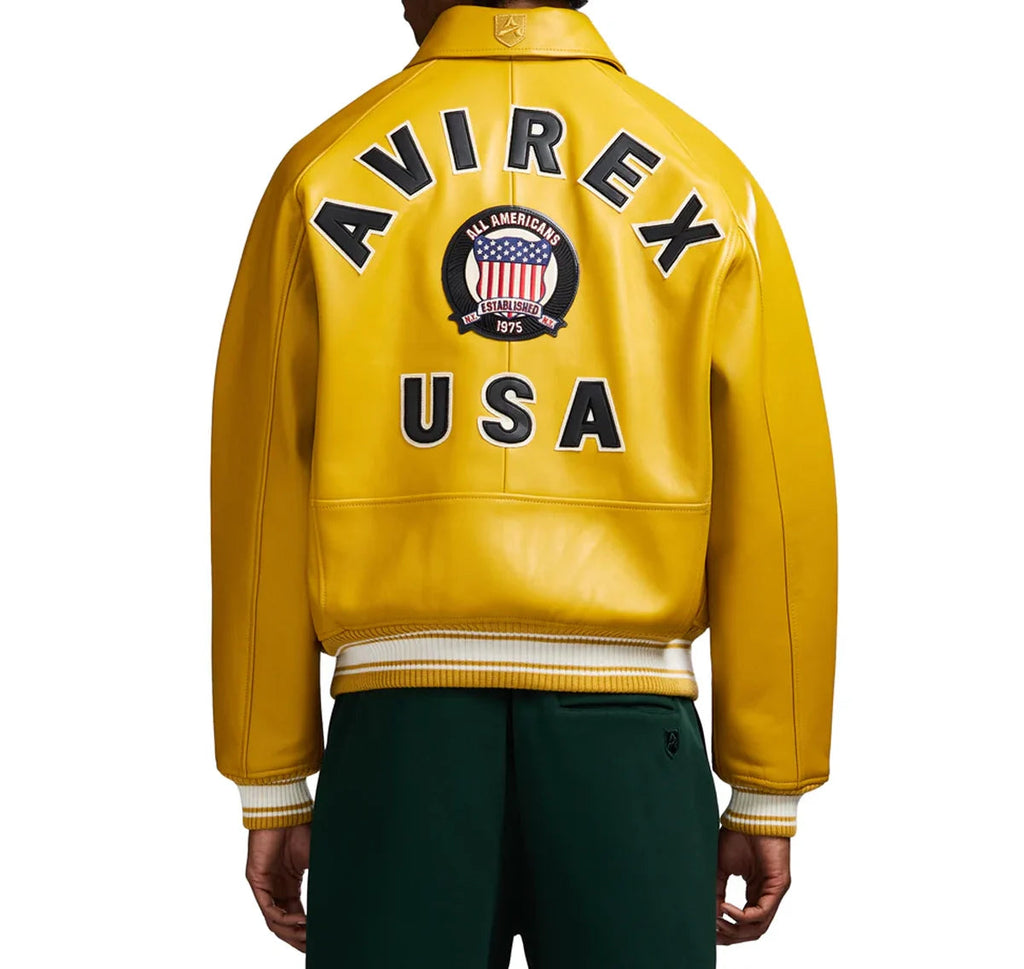 Yellow_Avirex_Jacket_For_Sale