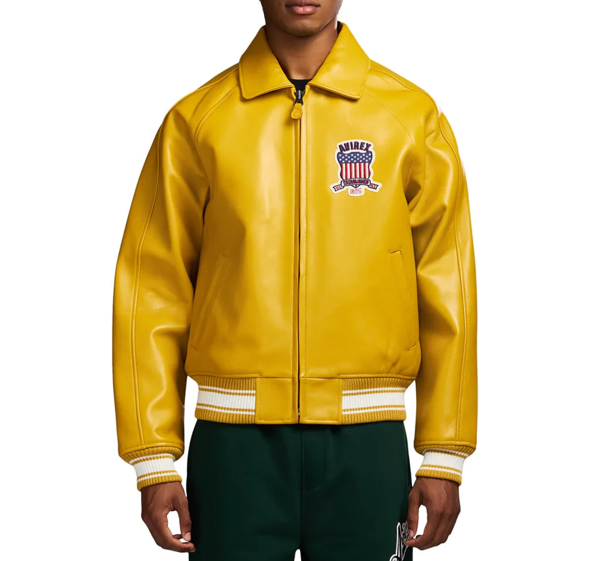 Yellow_Avirex_Jacket_Sale