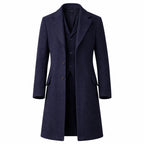 Max Irons Young Sherlock 2026 Wool Blue Coat