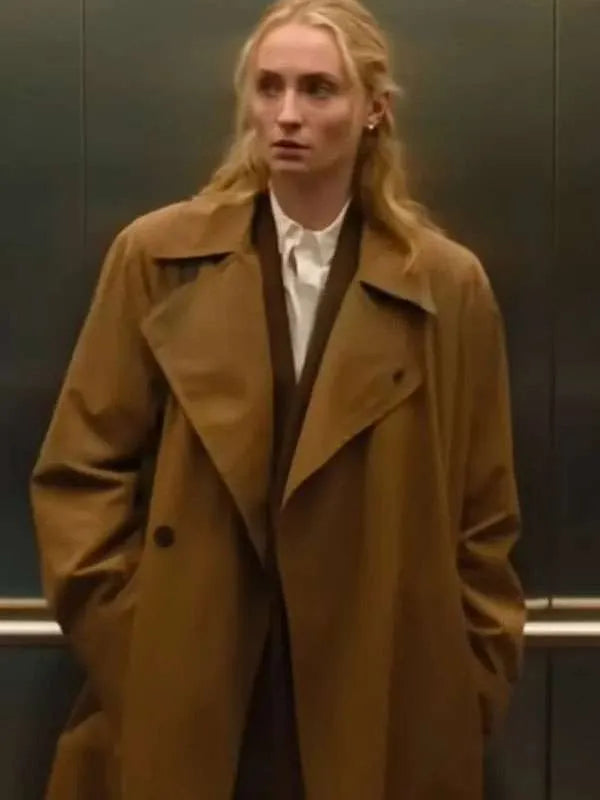 Zara Dunne Steal  Cotton Brown Coat