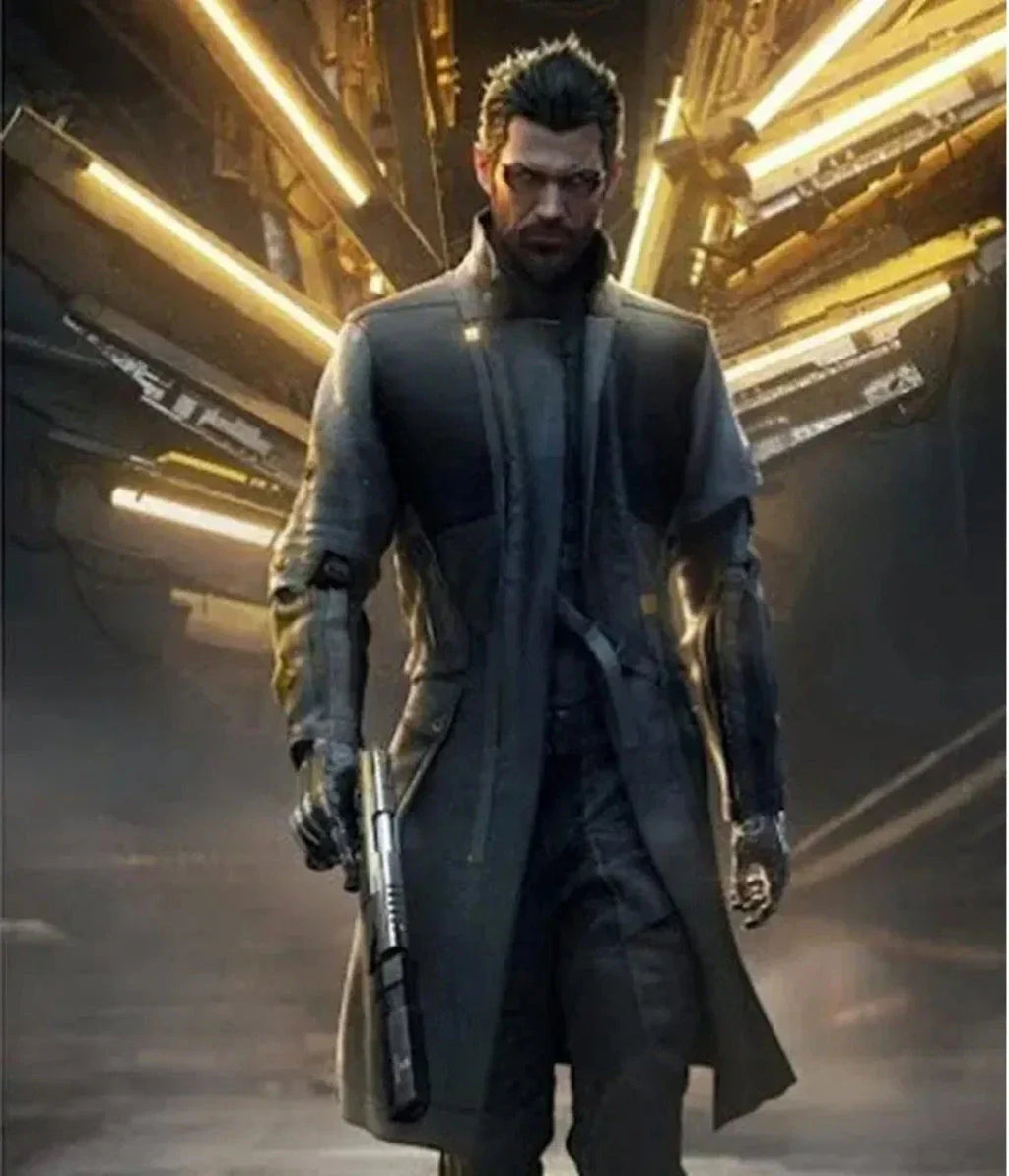 Deus Ex Mankind Divided Game Adam Jensen Coat Zing Apparel