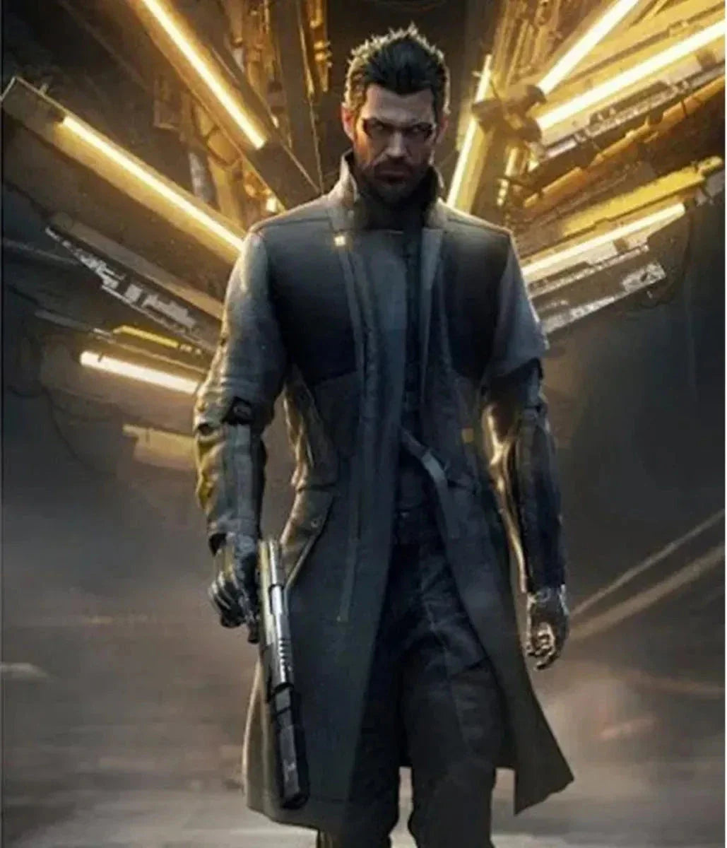 Deus Ex Mankind Divided Game Adam Jensen Coat Zing Apparel