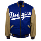 1951 Brooklyn Dodgers Vintage Blue Wool & Leather Varsity Jacket