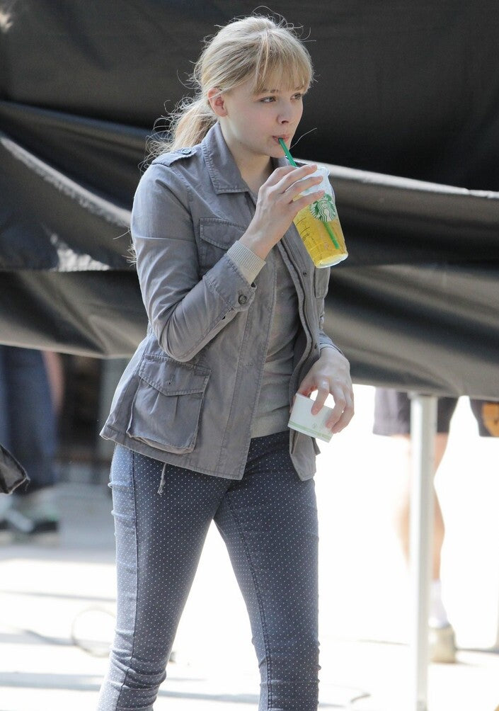 Kick-Ass 2 Chloë Grace Moretz Grey Jacket Zing Apparel