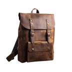 Personalized Premium Leather Travel Bag, Brown Zing Apparel