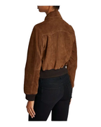 RAG & BONE Dionne Cropped Suede Jacket Zing Apparel