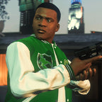 Franklin Clinton Grand Theft Auto V Green Jacket