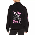 halloween jean jacket