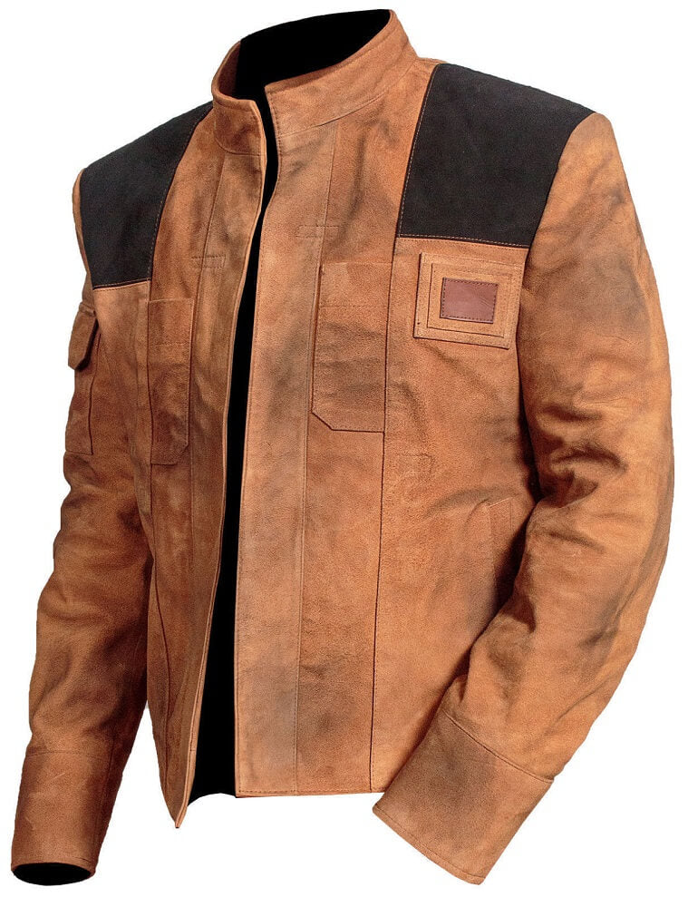 Han Solo Star Jacket, Brown Leather Zing Apparel