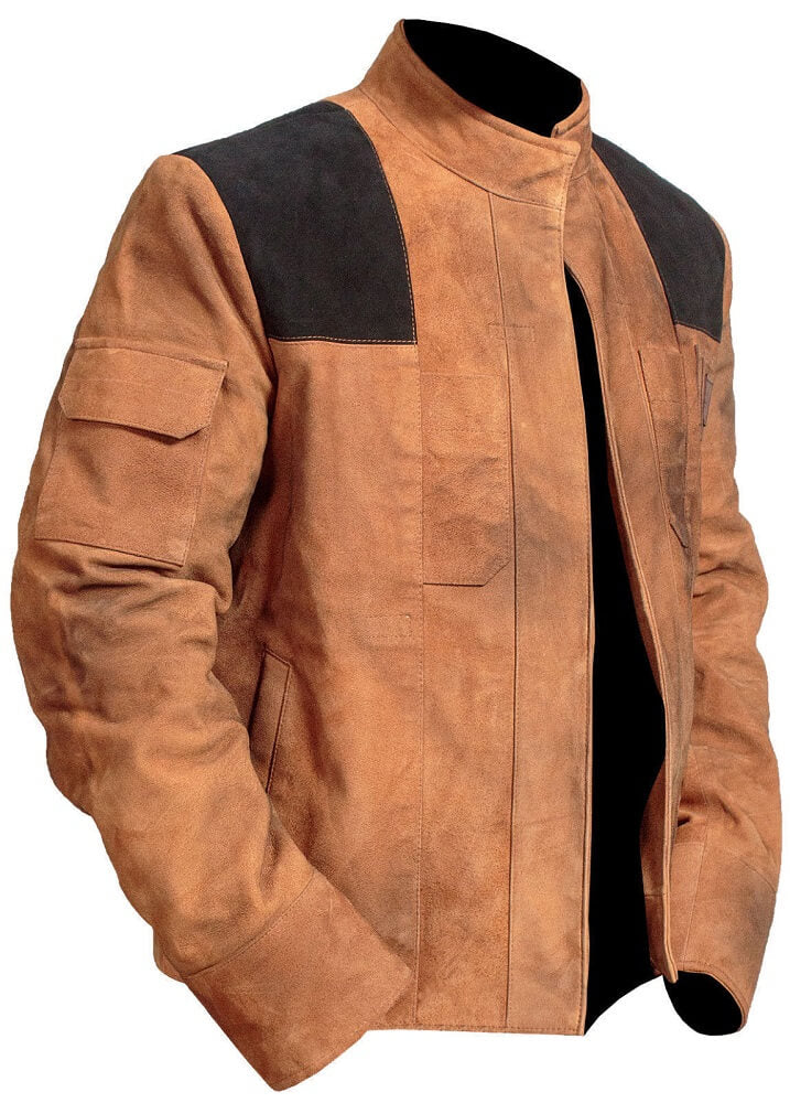 Han Solo Star Jacket, Brown Leather Zing Apparel