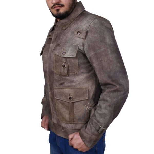 The Expendables Brown Jacket Zing Apparel