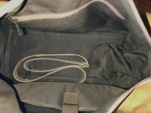 Crazy Horse Genuine Duffle Bag, Brown Zing Apparel